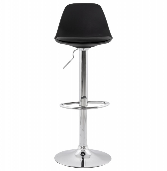 Scaun de design pentru bar reglabil SUKI Negru / Crom, BS00840BLBL - Kokoon [2]