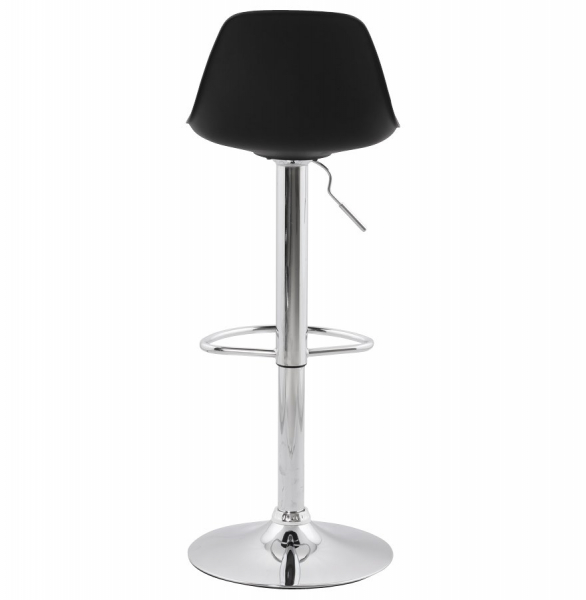Scaun de design pentru bar reglabil SUKI Negru / Crom, BS00840BLBL - Kokoon [5]