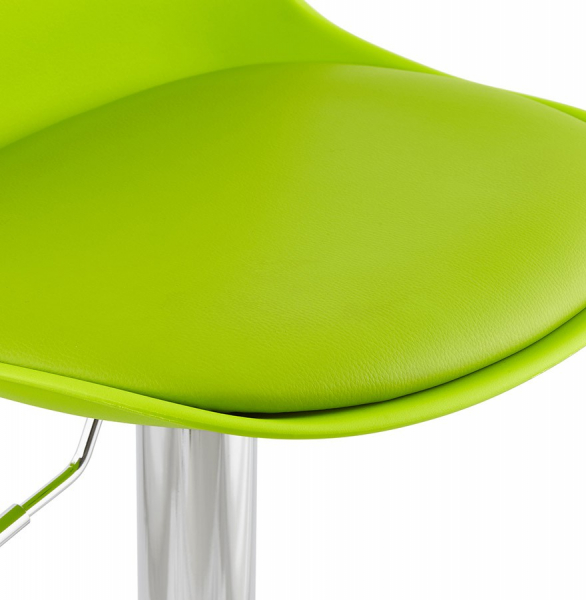 Scaun de design pentru bar reglabil  SUKI verde / crom, BS01310GEGE - Kokoon [9]