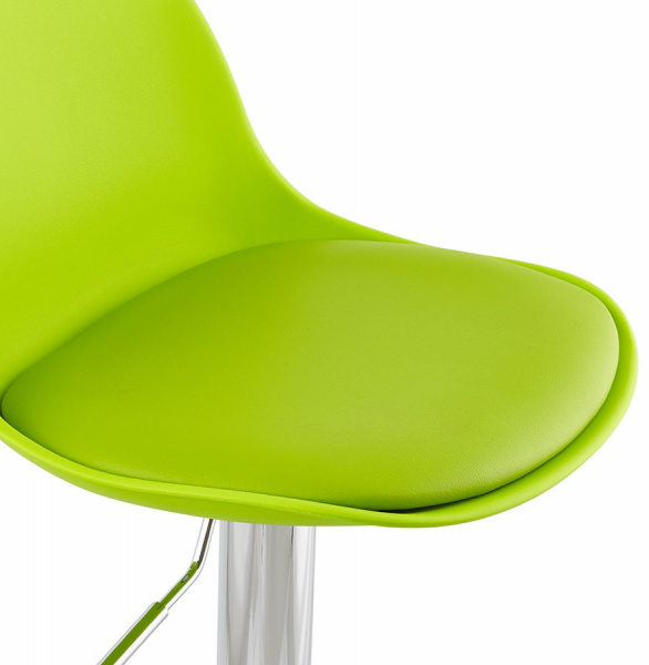 Scaun de design pentru bar reglabil  SUKI verde / crom, BS01310GEGE - Kokoon [8]