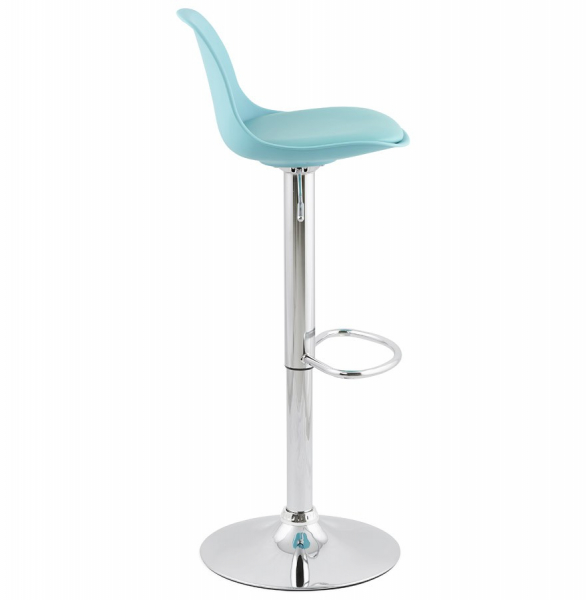Scaun de design pentru bar reglabil SUKI verde menta / crom, BS01300BUBU - Kokoon [3]