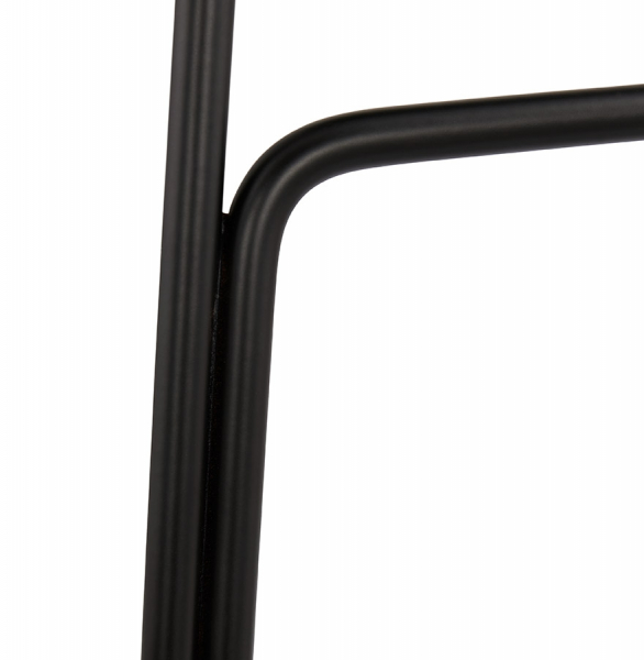 Scaun modern bar albastru Slade premium fara brate, picioare negre subtiri otel, polipropilena, BS02190BUBL - Kokoon [8]