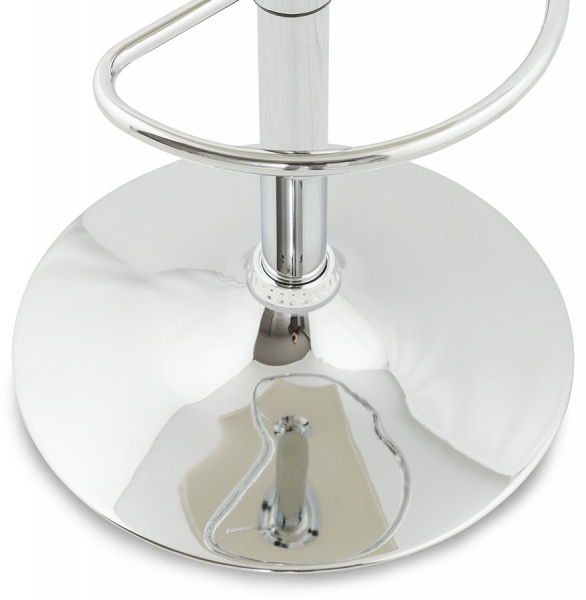 Scaun bar crem piele ecologica Soho inaltime reglabila, picior metal crom, BS00020CR - Kokoon [12]