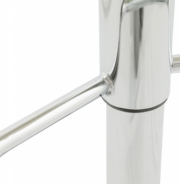Scaun bar crem piele ecologica Soho inaltime reglabila, picior metal crom, BS00020CR - Kokoon [13]