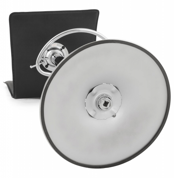 Scaun bar negru piele ecologica Soho inaltime reglabila, picior metal crom, BS00010BL - Kokoon [16]