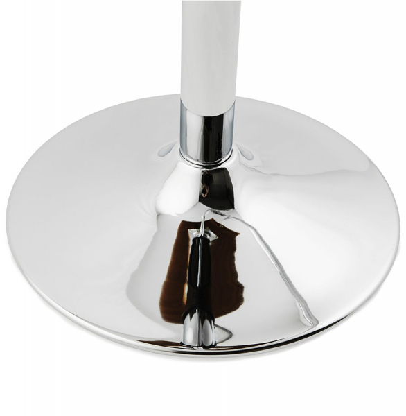 Scaun bar lux lemn curbat nuc Valnot, spatar jos, inaltime reglabila, picior crom, BS00950WA - Kokoon [12]