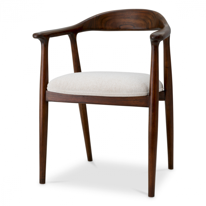   Scaun de dining Beale finisaj clasic maro sentier crem 119064 EICHHOLTZ [1]