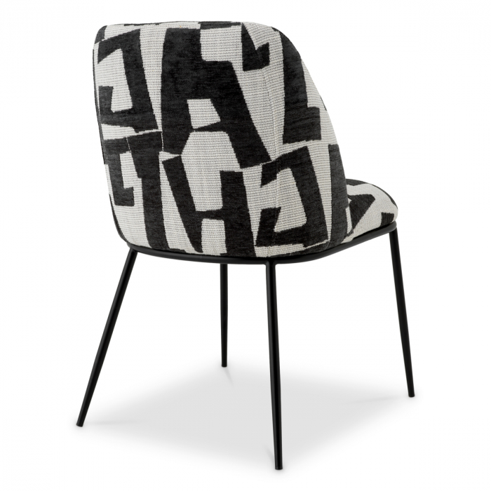   Scaun de dining Caleb brooklyn negru 118715 EICHHOLTZ [3]
