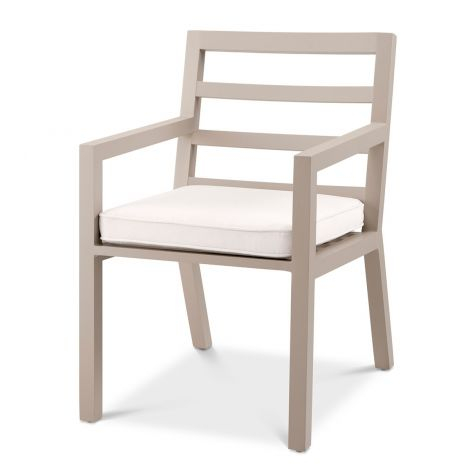   Scaun de dining exterior Delta din pânză Sunbrella sand 113654 EICHHOLTZ [8]