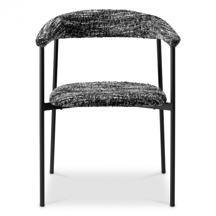   Scaun de dining Julio bouclé sonata negru set de 2 118713 EICHHOLTZ [4]