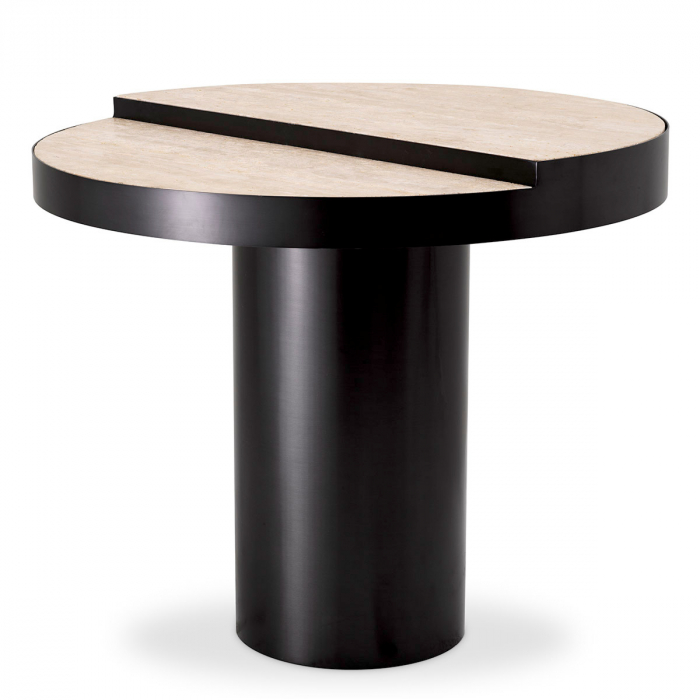   Masuta laterala Excelsior finisaj bronz travertin 116624 EICHHOLTZ [1]