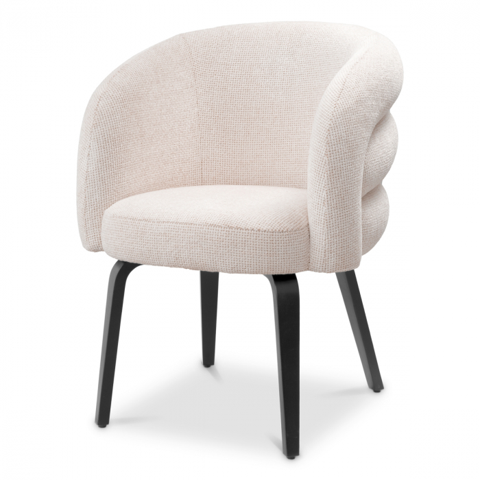   Scaun de dining Novelle lyssa alb-crem 117833 EICHHOLTZ [1]