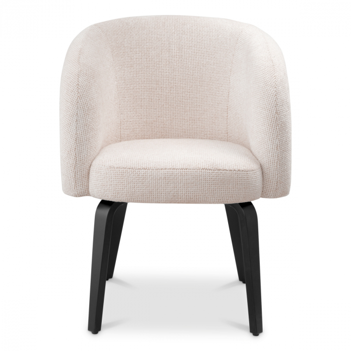   Scaun de dining Novelle lyssa alb-crem 117833 EICHHOLTZ [3]