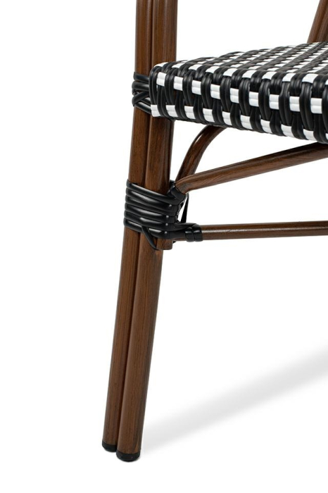 Scaun de Grădină Cafe Paris Arm 57x57x88 cm, Maro - King Home [13]