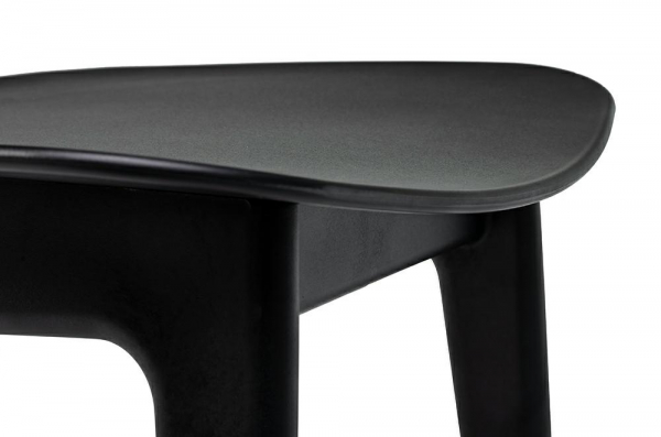 Scaun design Basic stil clasic, polipropilena, 8611.BLACK - King [4]