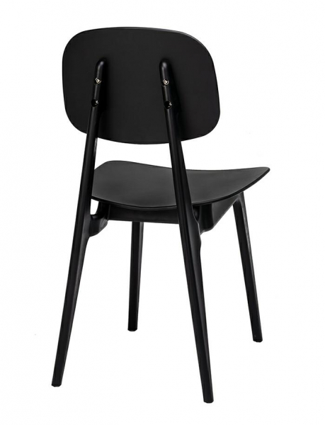 Scaun design Basic stil clasic, polipropilena, 8611.BLACK - King [2]
