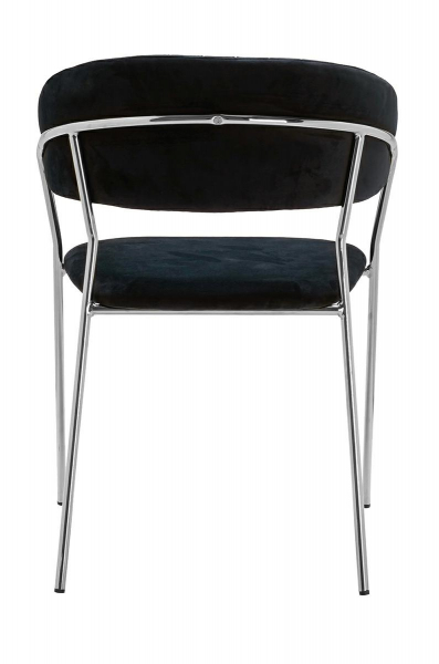 Scaun design Becci Premium, diverse culori, velur/picioare metalice crom, KH1201100121.CHROM - King [4]