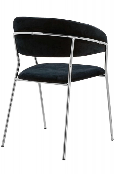 Scaun design Becci Premium, diverse culori, velur/picioare metalice crom, KH1201100121.CHROM - King [3]