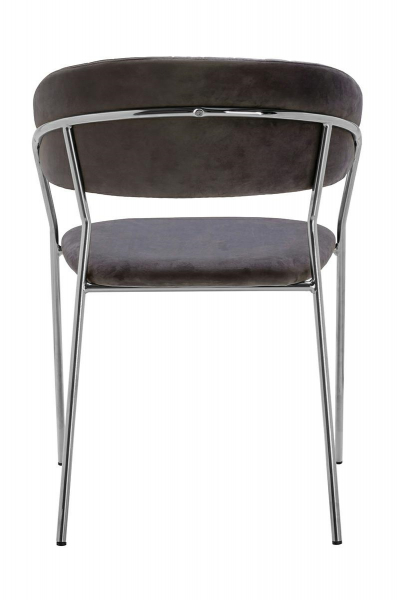 Scaun design Becci Premium, diverse culori, velur/picioare metalice crom, KH1201100121.CHROM - King [12]