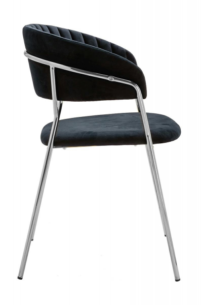 Scaun design Becci Premium, diverse culori, velur/picioare metalice crom, KH1201100121.CHROM - King [2]