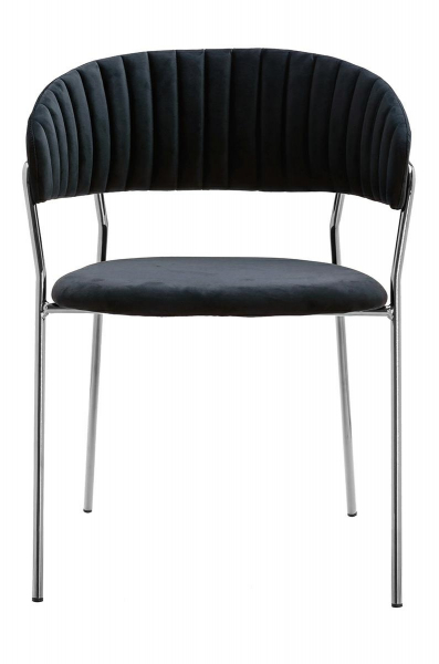 Scaun design Becci Premium, diverse culori, velur/picioare metalice crom, KH1201100121.CHROM - King [5]