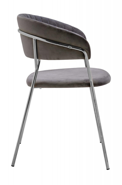 Scaun design Becci Premium, diverse culori, velur/picioare metalice crom, KH1201100121.CHROM - King [10]