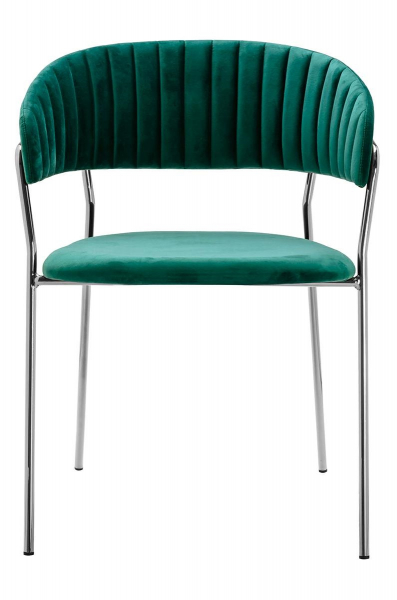 Scaun design Becci Premium, diverse culori, velur/picioare metalice crom, KH1201100121.CHROM - King [20]