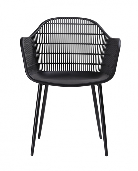 Scaun design Boco negru din polipropilena, PW502T.BLACK - King [2]
