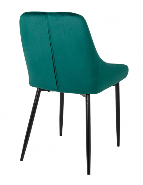 Scaun Clover 50x59x84 cm, Catifea și Metal Albastru Închis - Modesto [21]