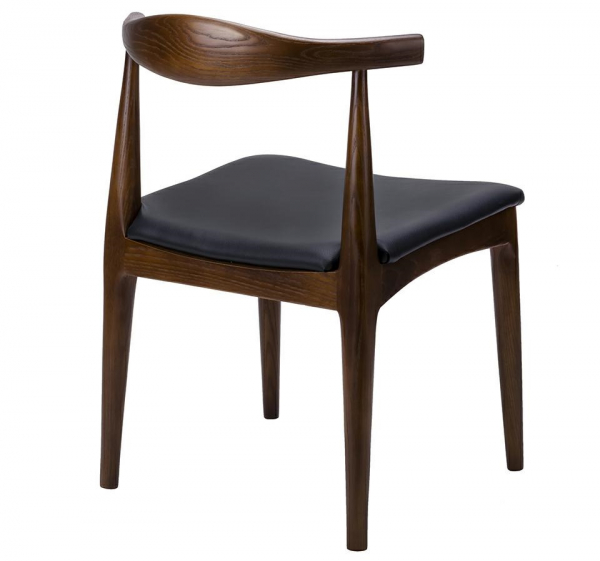 Scaun design clasic Goran lemn masiv/piele ecologica, WD-593.NATURAL - King [9]