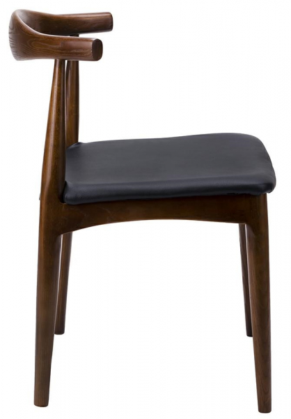 Scaun design clasic Goran lemn masiv/piele ecologica, WD-593.NATURAL - King [10]