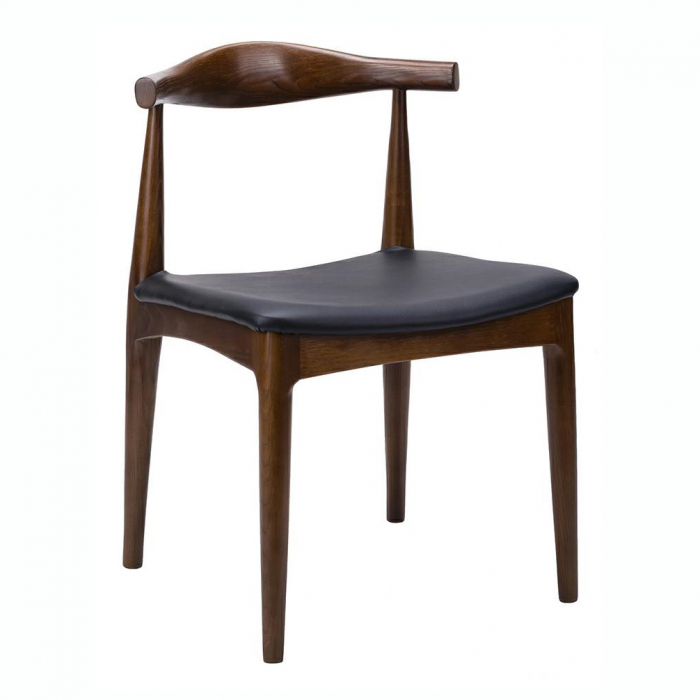 Scaun design clasic Goran lemn masiv/piele ecologica, WD-593.NATURAL - King [8]