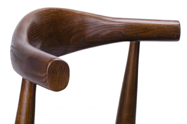 Scaun design clasic Goran lemn masiv/piele ecologica, WD-593.NATURAL - King [12]