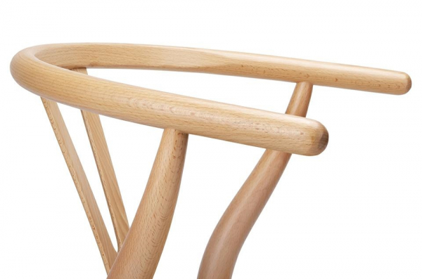 Scaun design clasic Saku Premium din lemn masiv natur cu spatar rotunjit, sezut impletitura, DC-541.BEECH - King [6]