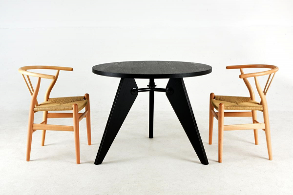Scaun design clasic Saku Premium din lemn masiv natur cu spatar rotunjit, sezut impletitura, DC-541.BEECH - King [12]