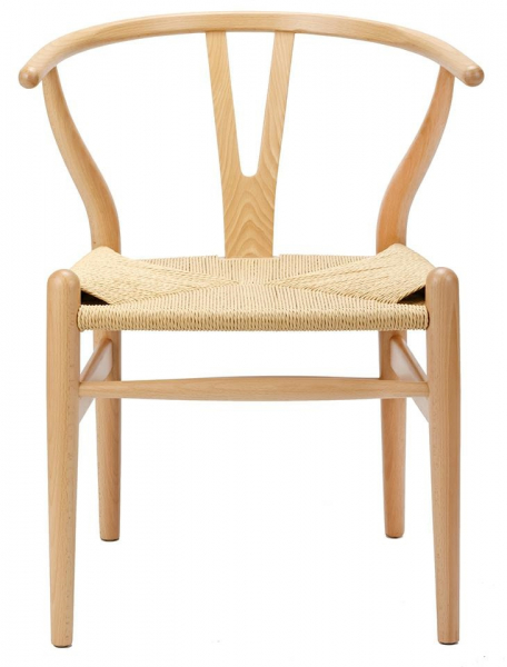 Scaun design clasic Saku Premium din lemn masiv natur cu spatar rotunjit, sezut impletitura, DC-541.BEECH - King [3]