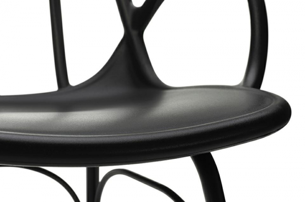 Scaun design Durad negru din polipropilena, 313-CPP - King [5]