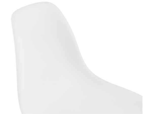 Scaun design living alb Preece, polipropilena / metal, CH02550WHWH - Kokoon [3]