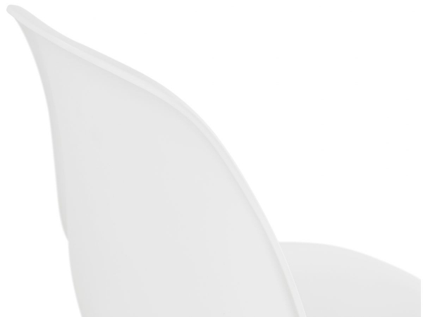 Scaun design living alb Preece, polipropilena / metal, CH02550WHWH - Kokoon [7]