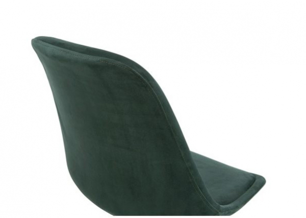 Scaun design Living Macias catifea verde, picioare fag, CH03350GENA - Kokoon [6]