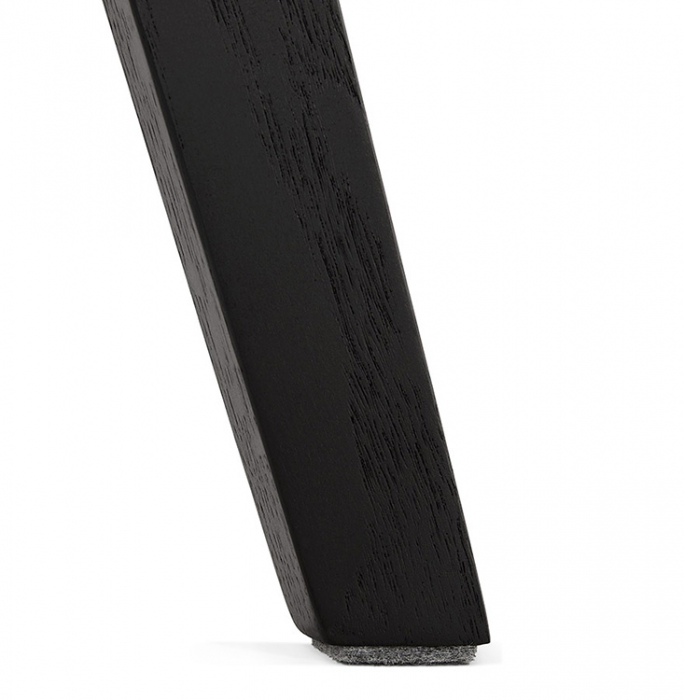 Scaun design living maro Trudy premium microfibra, picioare lemn negru / natur, K CH03120BRNA - Kokoon [7]