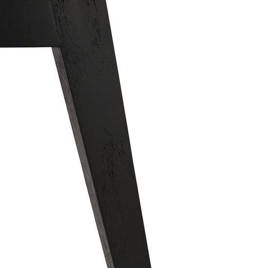 Scaun design living Ritter catifea gri, picioare negre lemn, CH03070GRBL - Kokoon [6]