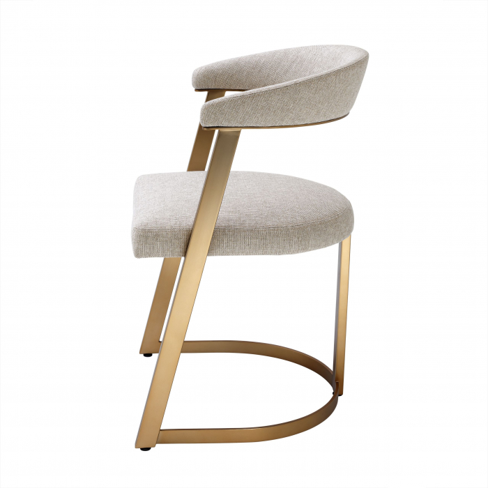  Scaun de dining Dexter finisaj bronz periat loki natural 111473 EICHHOLTZ [2]