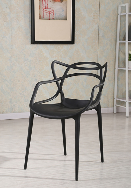 Scaun design negru Ante Premium, polipropilena, PP-936.BLACK - King [4]