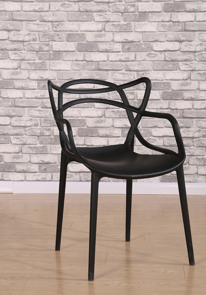 Scaun design negru Ante Premium, polipropilena, PP-936.BLACK - King [3]