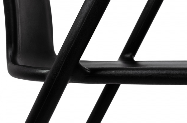 Scaun design negru Mumbi polipropilena, 1615-APC - King [7]