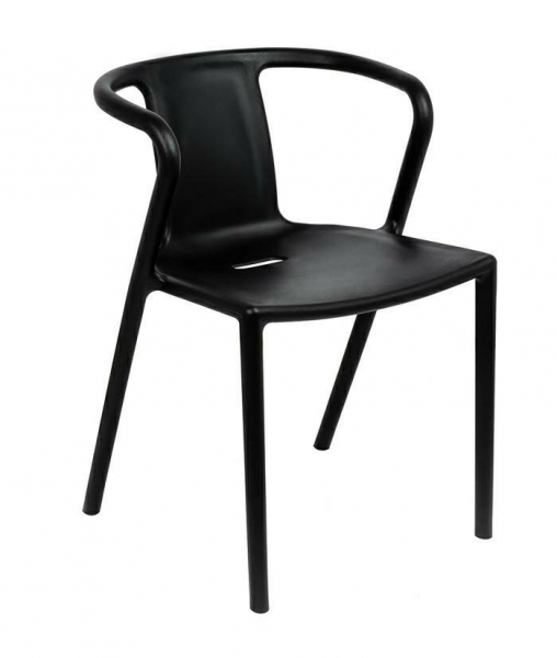 Scaun design negru Mumbi polipropilena, 1615-APC - King [2]