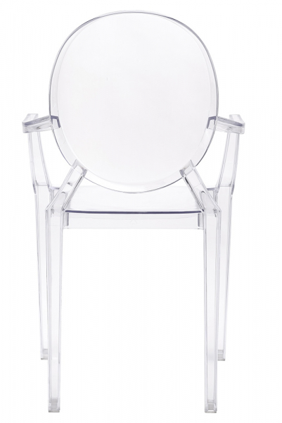 Scaun design victorian modern Elisa, transparent/diverse culori, policarbonat, 124-APC.CLEAR - King [3]