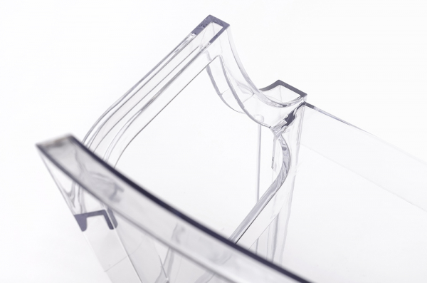Scaun design victorian modern Elisa, transparent/diverse culori, policarbonat, 124-APC.CLEAR - King [5]
