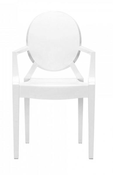 Scaun design victorian modern Elisa, transparent/diverse culori, policarbonat, 124-APC.CLEAR - King [7]